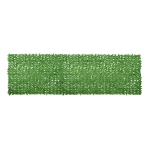 vidaXL 236.2 x 59.1 in Balcony Screen in Green