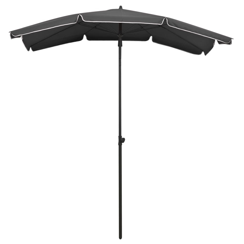 vidaXL Tiltable Garden Parasol in Anthracite