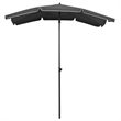 vidaXL Tiltable Garden Parasol in Anthracite