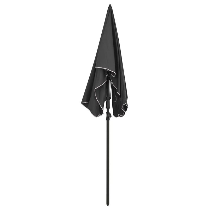 vidaXL Tiltable Garden Parasol in Anthracite