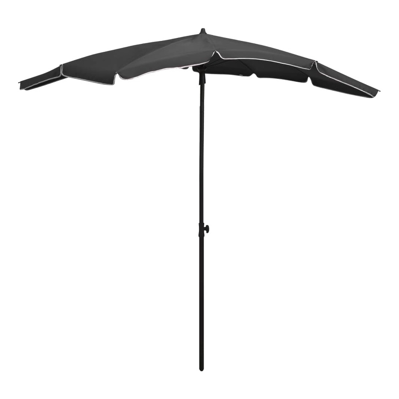 vidaXL Tiltable Garden Parasol in Anthracite