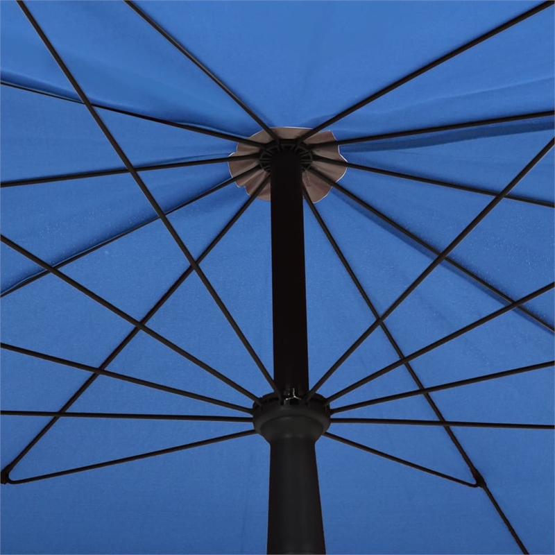 vidaXL Garden Parasol in Azure Blue