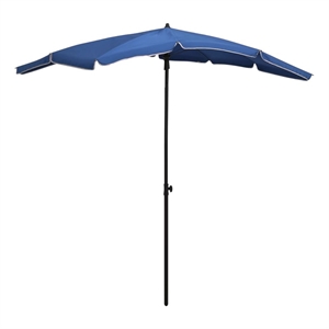 vidaXL Garden Parasol in Azure Blue