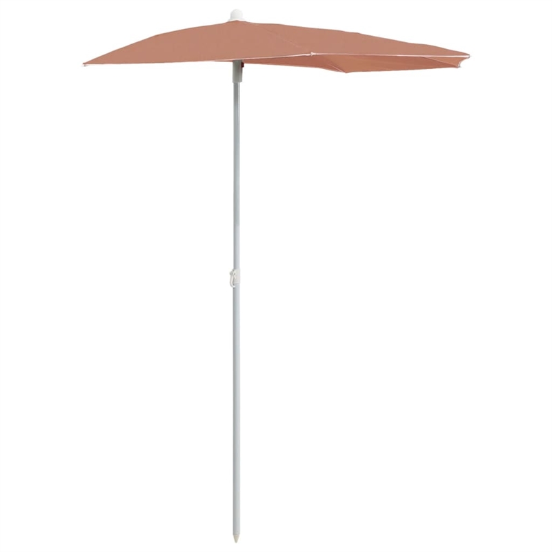 vidaXL Garden Parasol in Terracotta