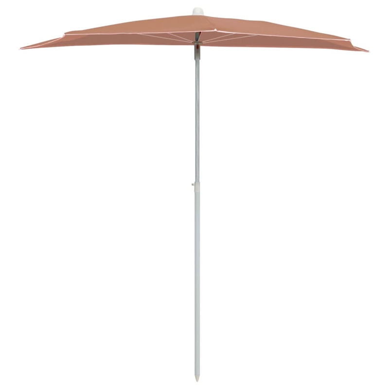 vidaXL Garden Parasol in Terracotta