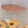 vidaXL Garden Parasol in Terracotta