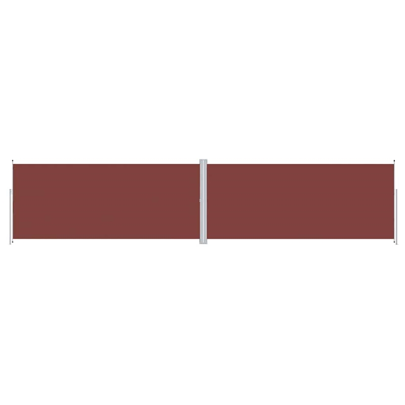 vidaXL Side Awning in Brown