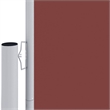 vidaXL Extra Long Retractable Side Awning in Brown