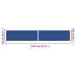 vidaXL Large Side Awning with PU Coating in Blue