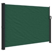 vidaXL Retractable Side Awning in Dark Green