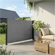 vidaXL Retractable Side Awning in Anthracite