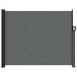 vidaXL Retractable Side Awning in Anthracite