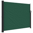 vidaXL Retractable Side Awning in Dark Green