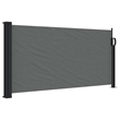 vidaXL Retractable Side Awning in Anthracite