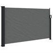 vidaXL Retractable Side Awning with PU Coating in Anthracite