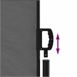 vidaXL Retractable Side Awning with PU Coating in Anthracite