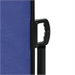 vidaXL Retractable Side Awning in Blue