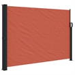 vidaXL Retractable Side Awning with PU Coating in Terracotta