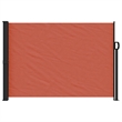 vidaXL Retractable Side Awning with PU Coating in Terracotta