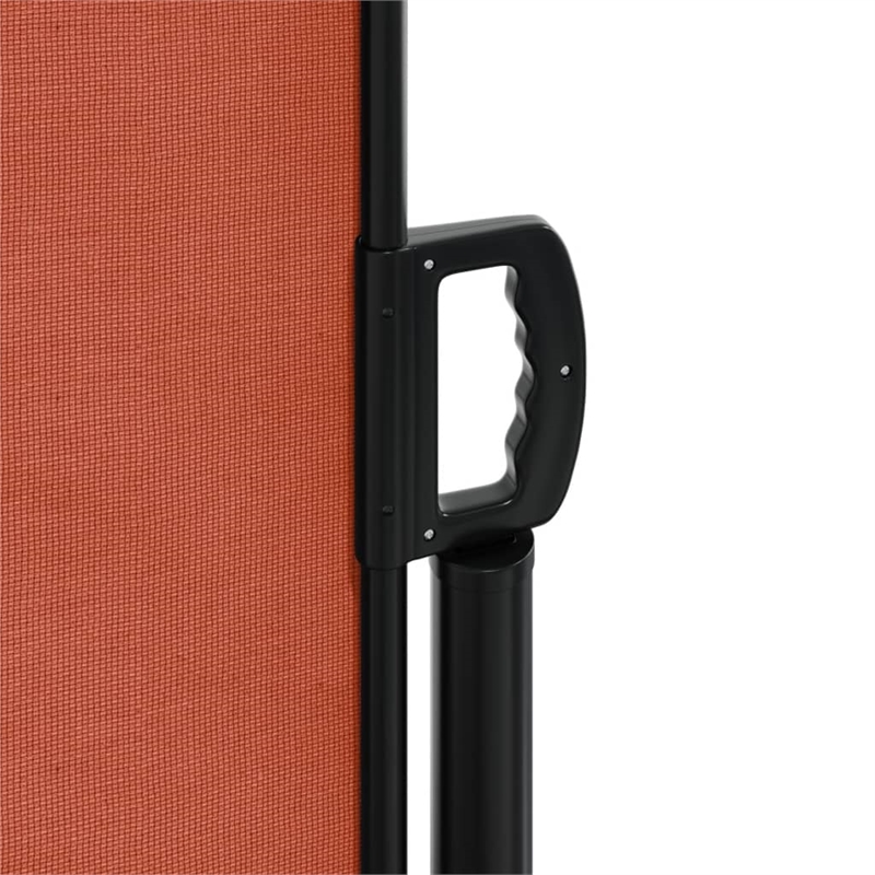 vidaXL Retractable Side Awning with PU Coating in Terracotta