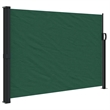 vidaXL Retractable Side Awning in Dark Green