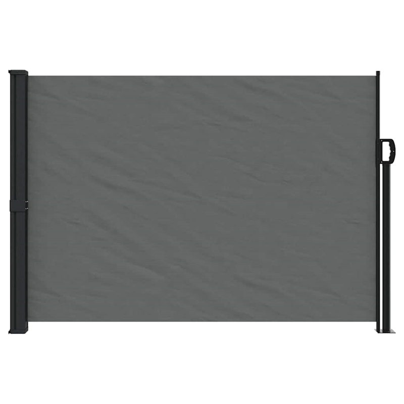 vidaXL Retractable Side Awning in Anthracite