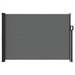 vidaXL Retractable Side Awning in Anthracite
