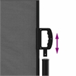 vidaXL Retractable Side Awning in Anthracite