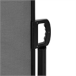 vidaXL Retractable Side Awning in Anthracite