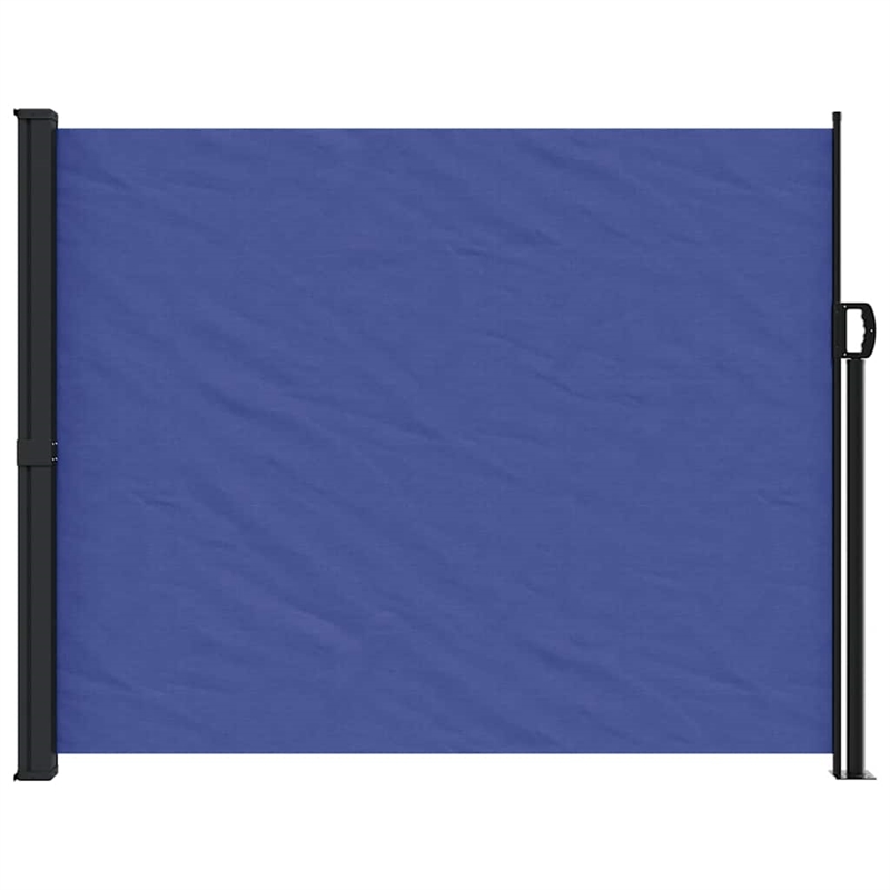 vidaXL Retractable Side Awning in Blue