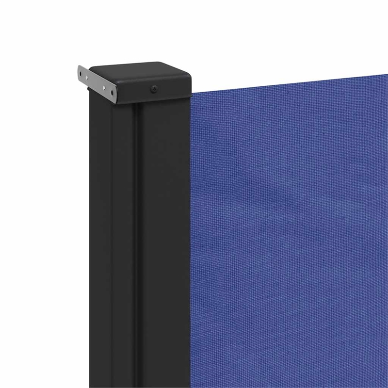 vidaXL Retractable Side Awning in Blue