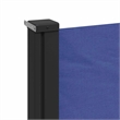 vidaXL Retractable Side Awning in Blue