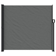vidaXL Retractable Side Awning in Anthracite