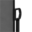 vidaXL Retractable Side Awning in Anthracite