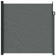 vidaXL Retractable Side Awning in Anthracite