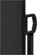 vidaXL Retractable Side Awning in Black