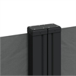 vidaXL Retractable Side Awning with PU Coating in Anthracite