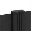 vidaXL Retractable Side Awning in Black