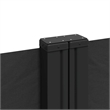vidaXL Retractable Side Awning in Black