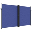 vidaXL Retractable Side Awning in Blue