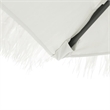 vidaXL Large Garden Parasol with Powder-Coated Steel in White