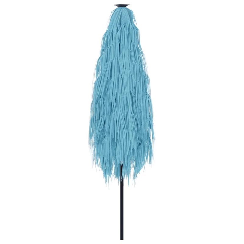 vidaXL Garden Parasol with Powder-Coated Steel in Blue