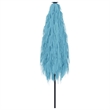 vidaXL Garden Parasol with Powder-Coated Steel in Blue