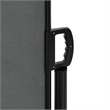 vidaXL Retractable Side Awning with PU Coating in Anthracite