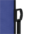 vidaXL Retractable Side Awning with PU Coating in Blue