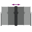 vidaXL Retractable Side Awning in Anthracite