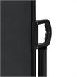 vidaXL Retractable Side Awning in Black
