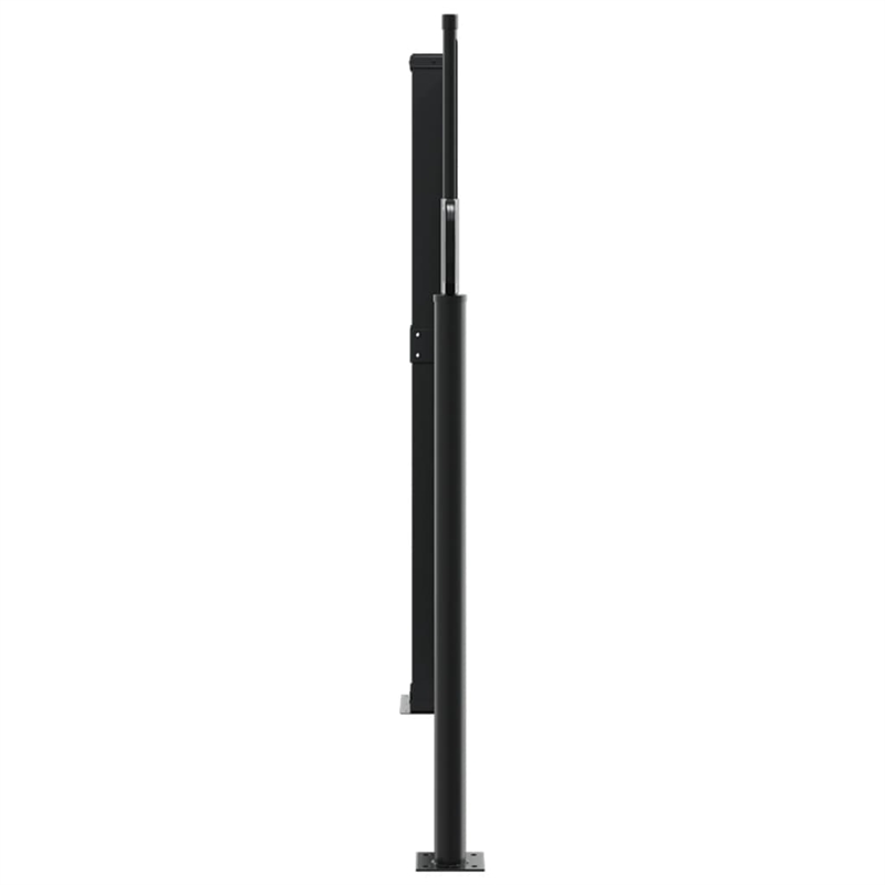 vidaXL Retractable Side Awning in Dark Green