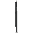 vidaXL Retractable Side Awning in Dark Green