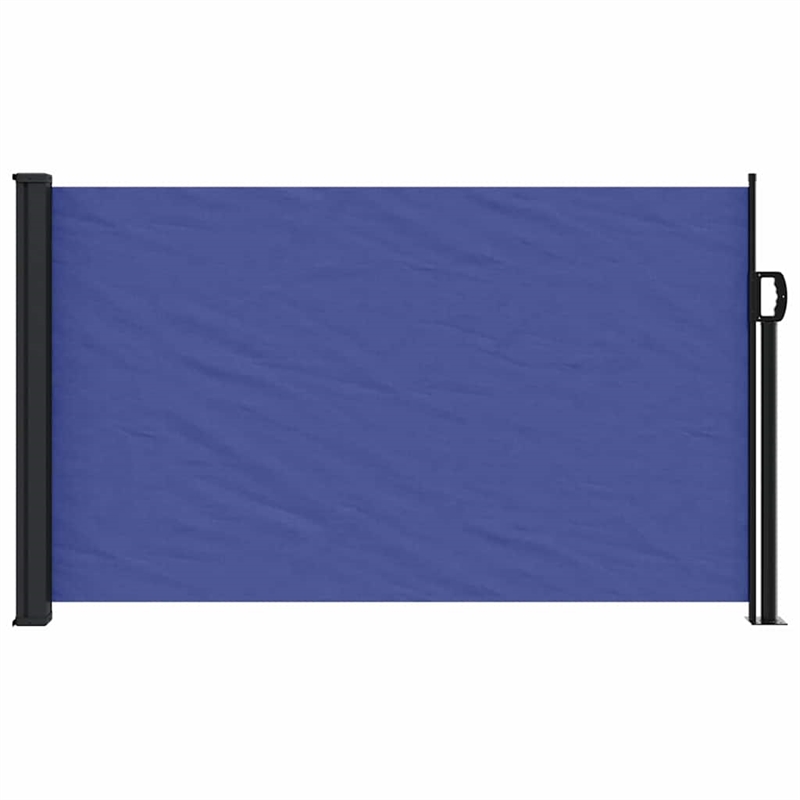 vidaXL Retractable Side Awning in Blue